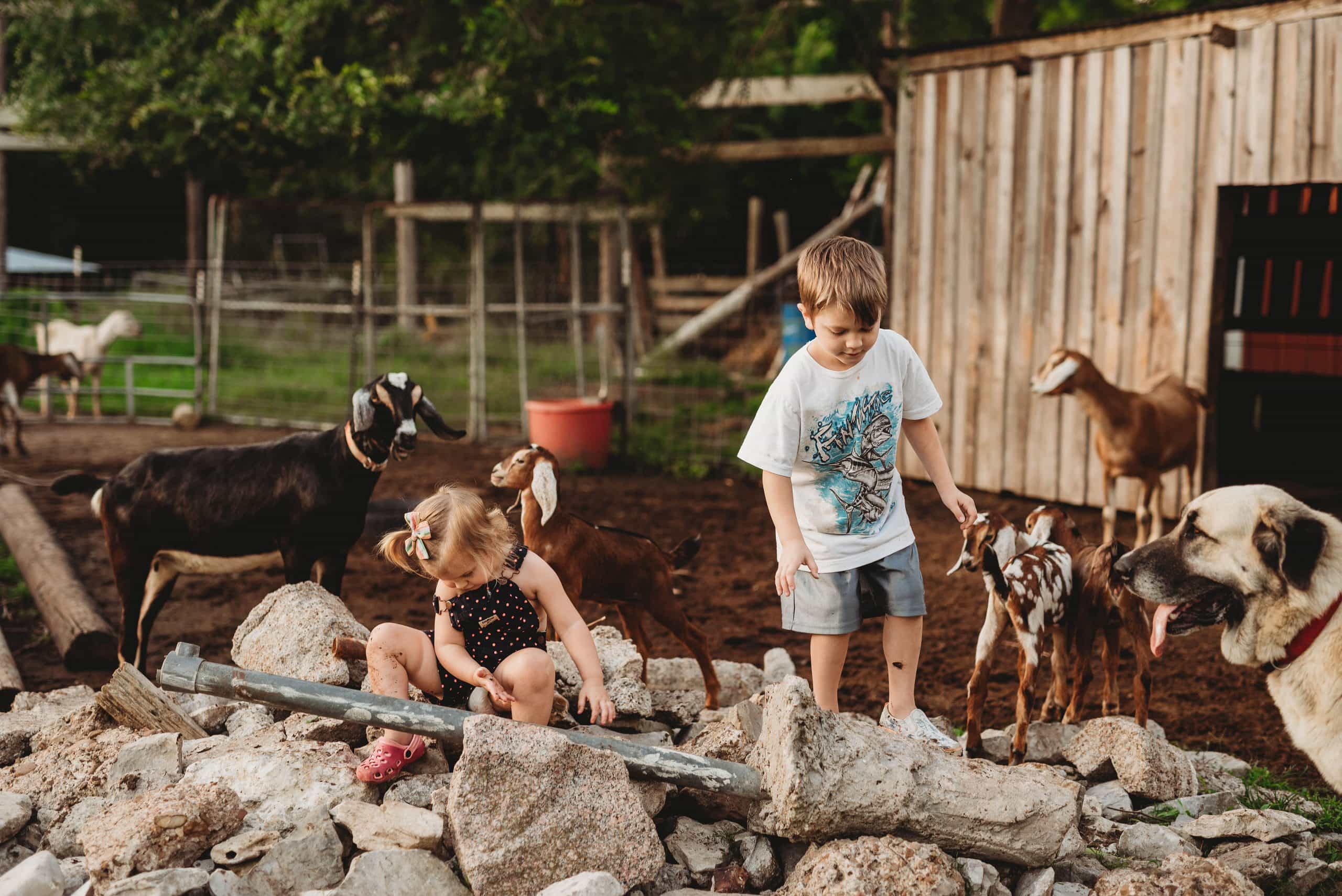 Babies and Puppies and Kiddies, Oh My! | Personal, The Farm - Jennifer Duke Photography