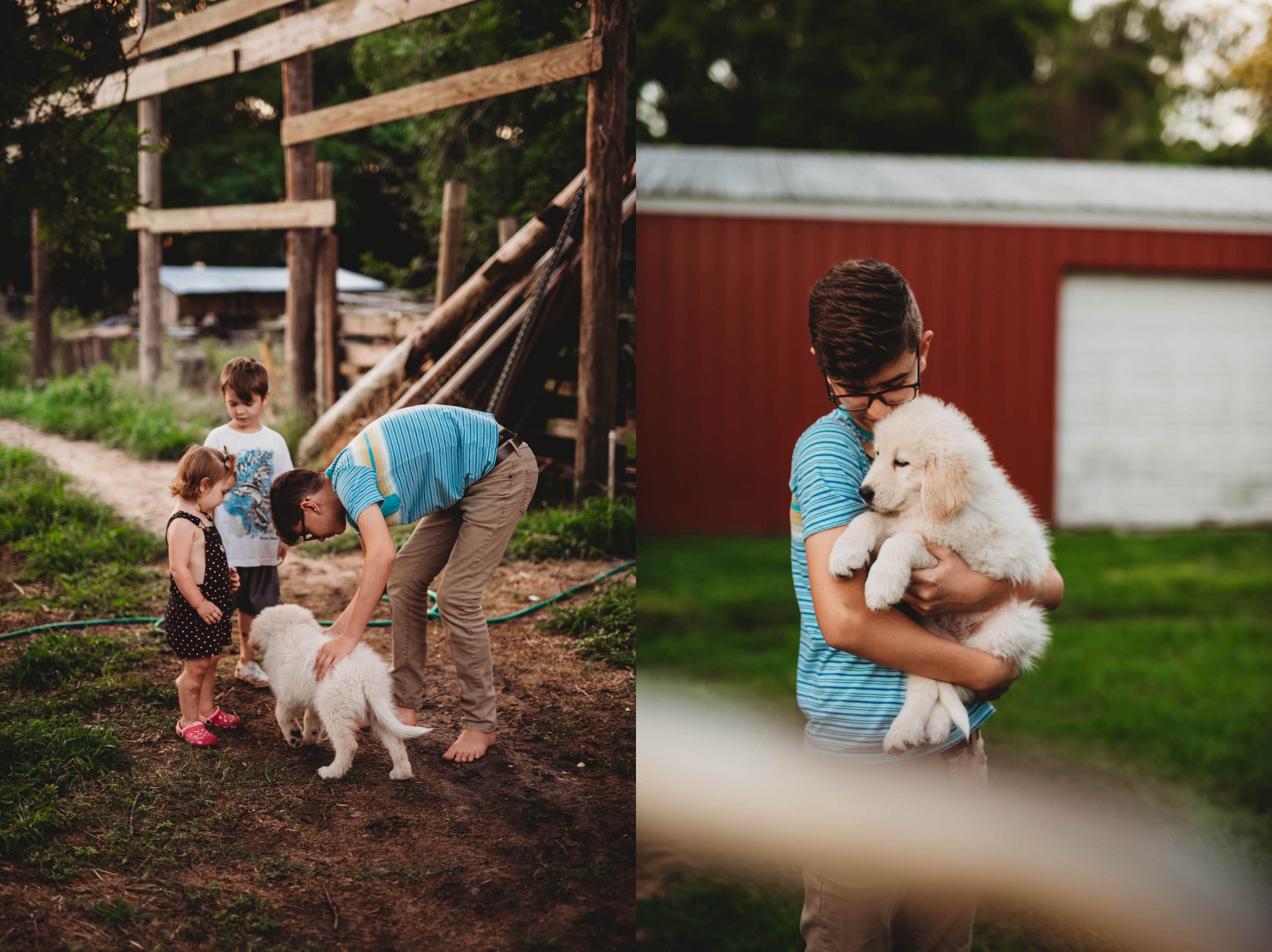 Babies and Puppies and Kiddies, Oh My! | Personal, The Farm - Jennifer Duke Photography