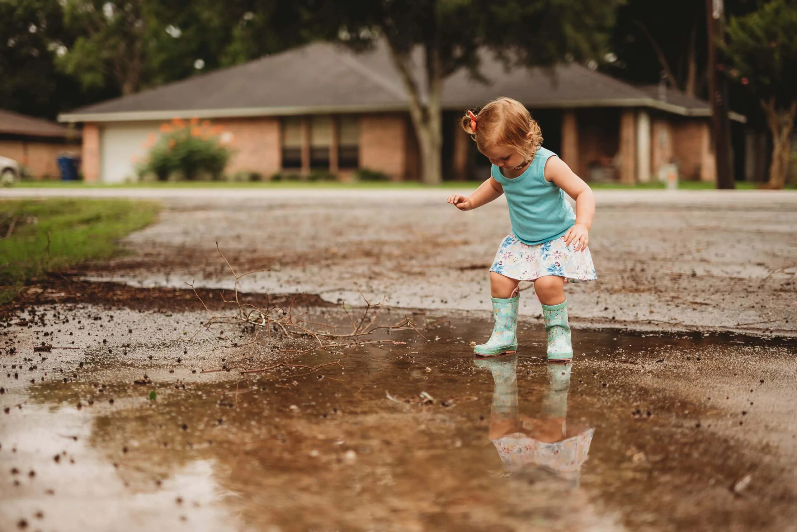 Puddle Jumper | Personal, Piper - Jennifer Duke Photography